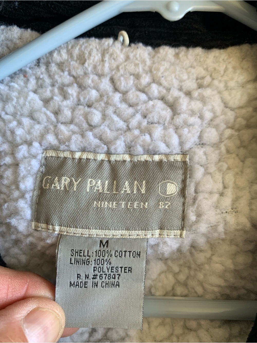 Black Corduroy Zip-Up Jacket - Picture 5 of 5